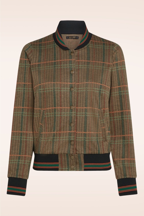 King Louie - Cleo Luton jacket in zwart en multi 2