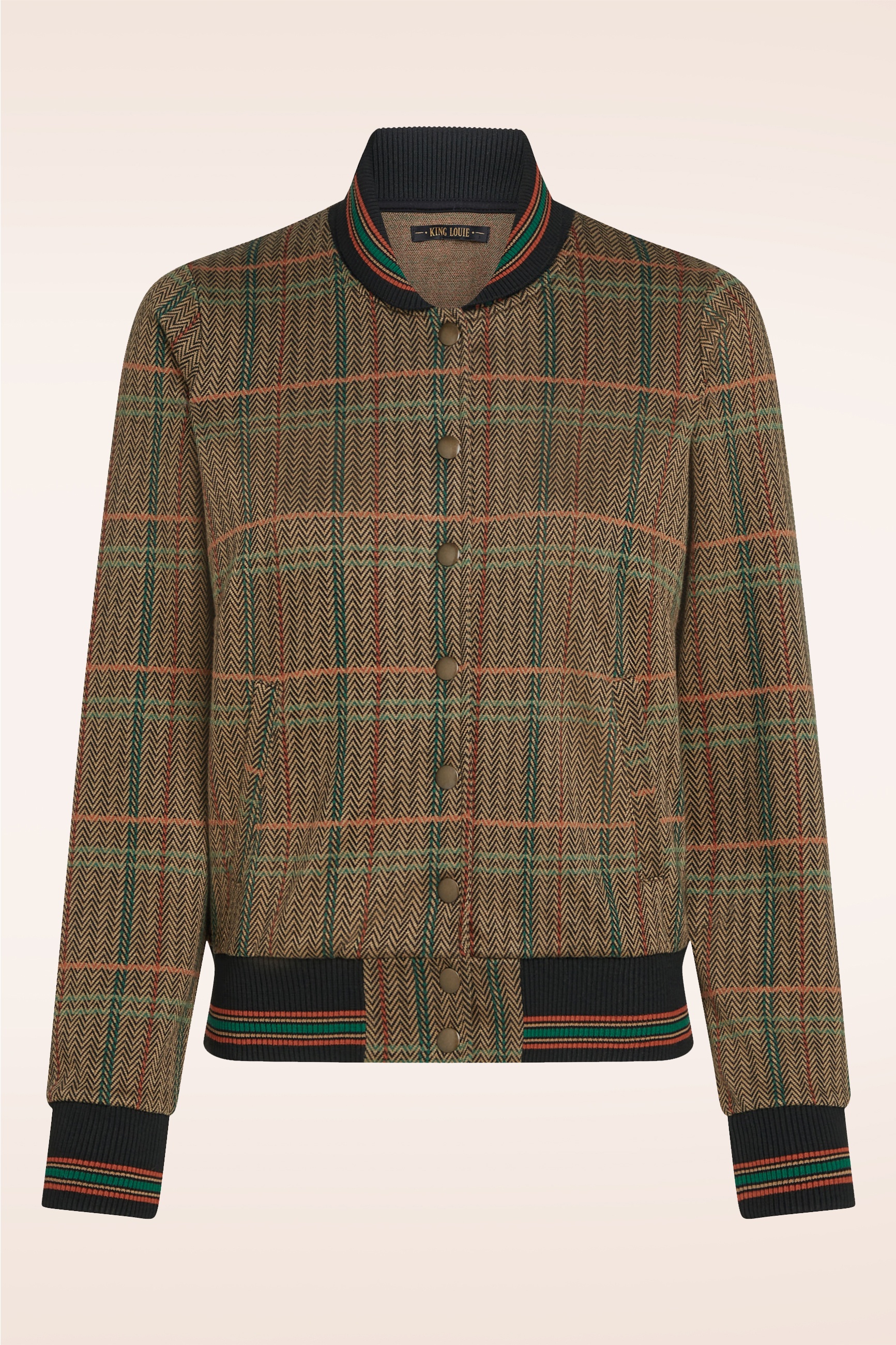 King Louie - Cleo Luton jacket in zwart en multi 2