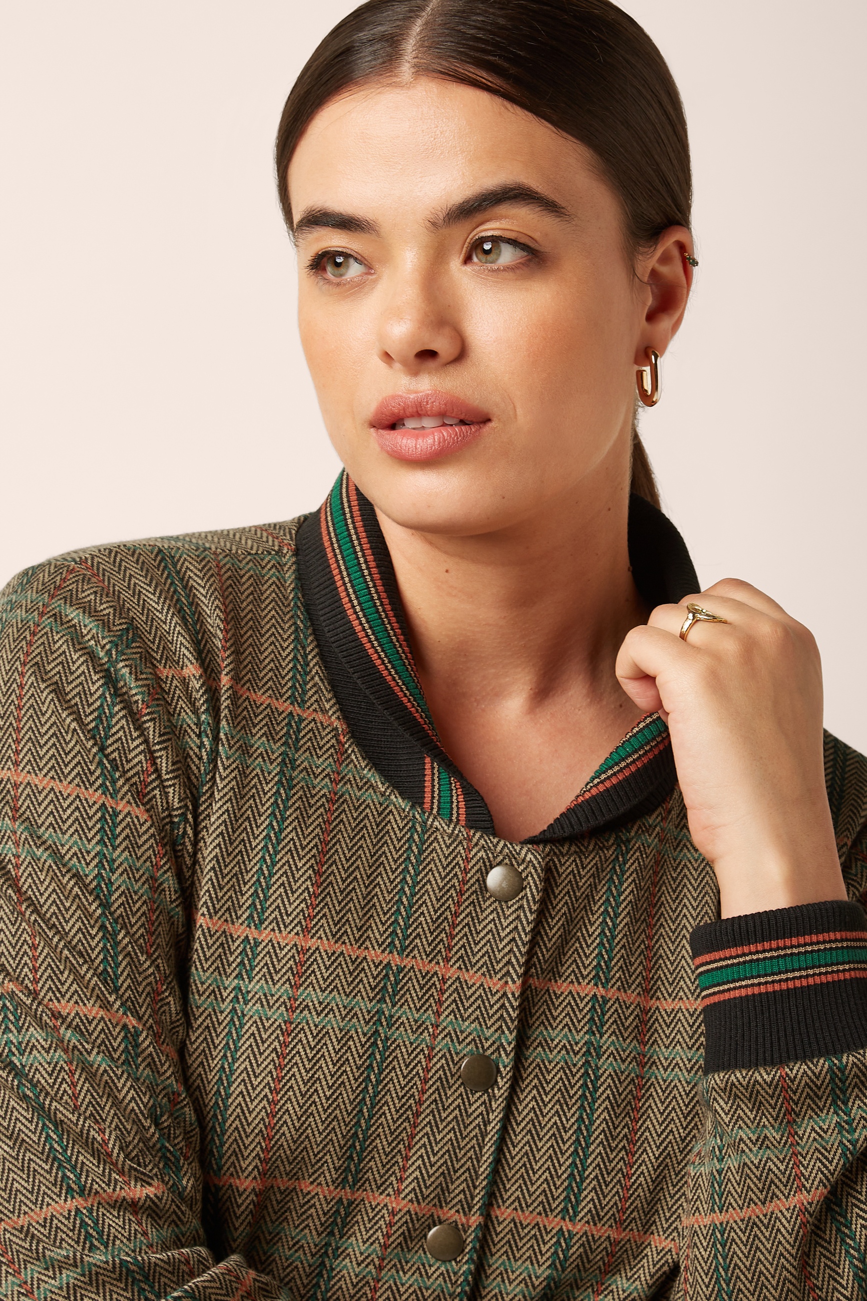 King Louie - Cleo Luton jacket in zwart en multi 3