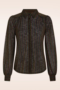 King Louie - Carina Starlet blouse in zwart