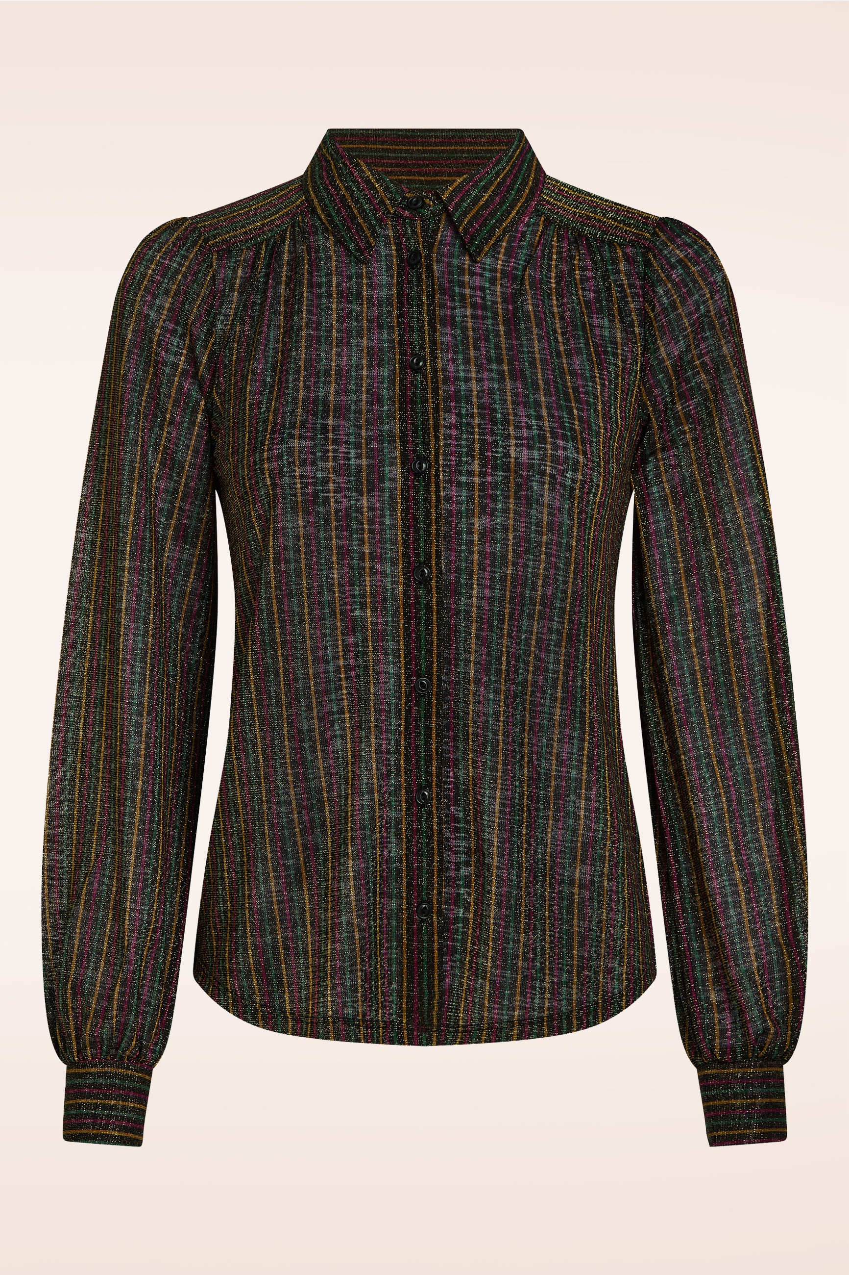 King Louie - Carina Starlet blouse in zwart