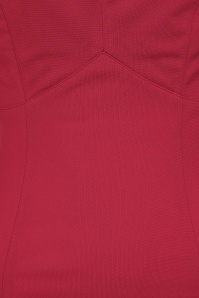 Glamour Bunny Business Babe - Dianne Travel blouse in wijnrood 3