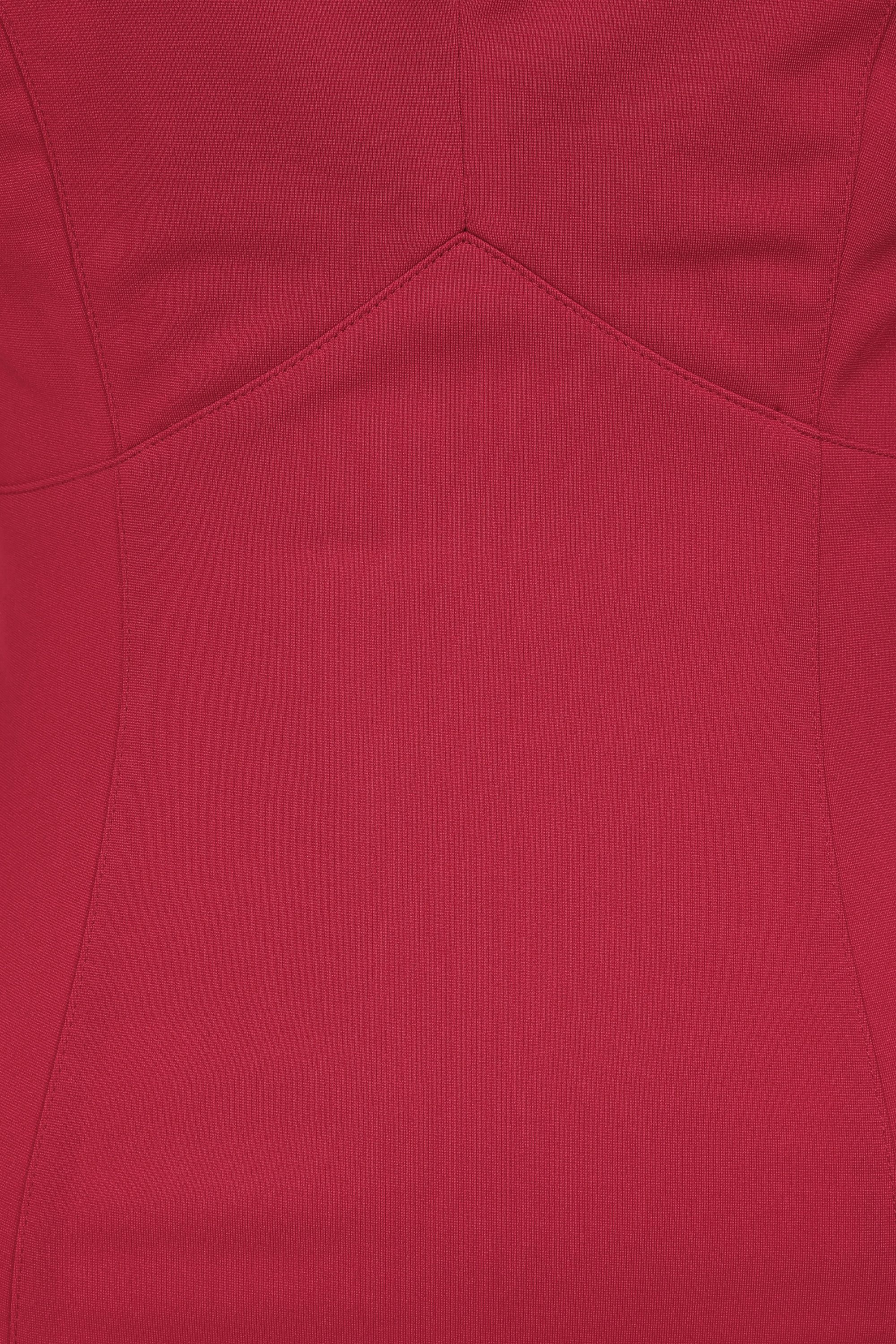 Glamour Bunny Business Babe - Dianne Travel blouse in wijnrood 3