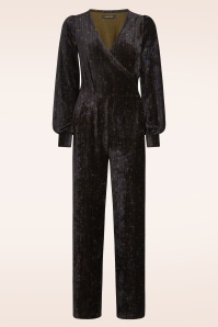 King Louie - Zita Nieve jumpsuit in caviar 2