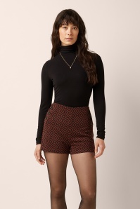 King Louie - Pia Lotan short in pecan bruin