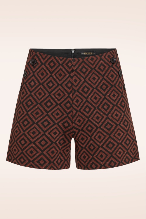 King Louie - Pia Lotan short in pecan bruin 2
