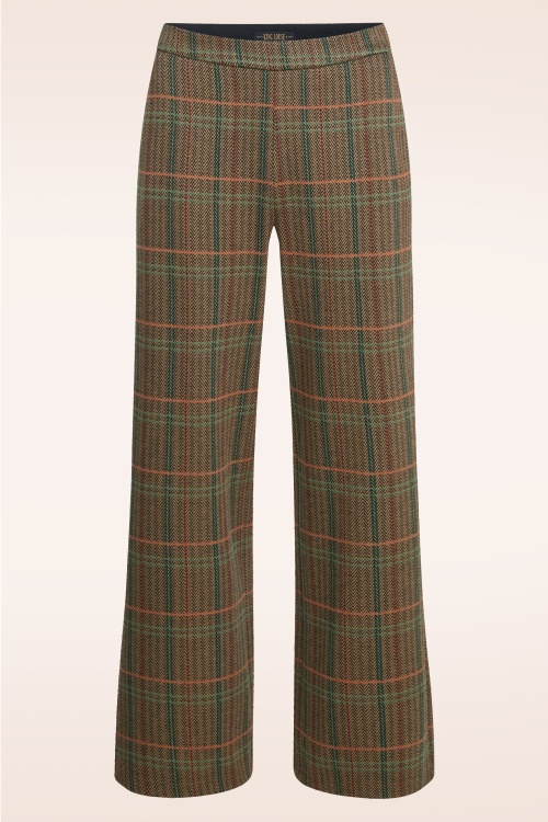 King Louie - Ethel Luton pantalon in zwart en multi
