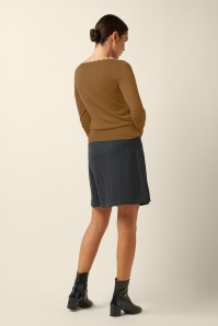 King Louie - Audrey Cocoon top in esdoorn oranje 5