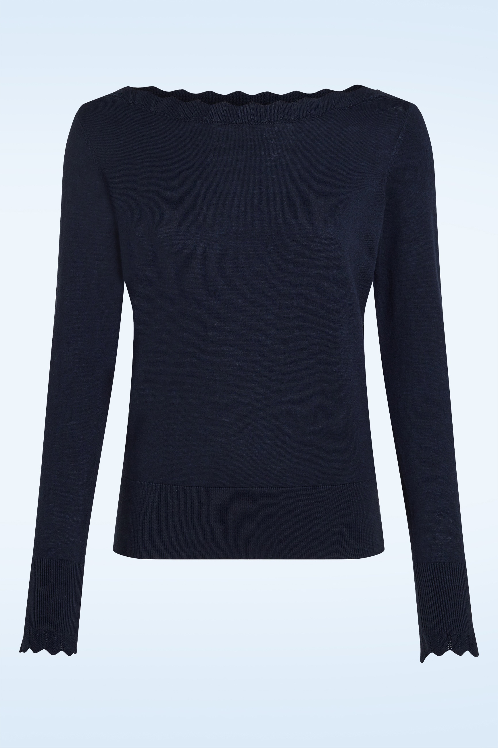 King Louie - Audrey Cocoon top in blauw