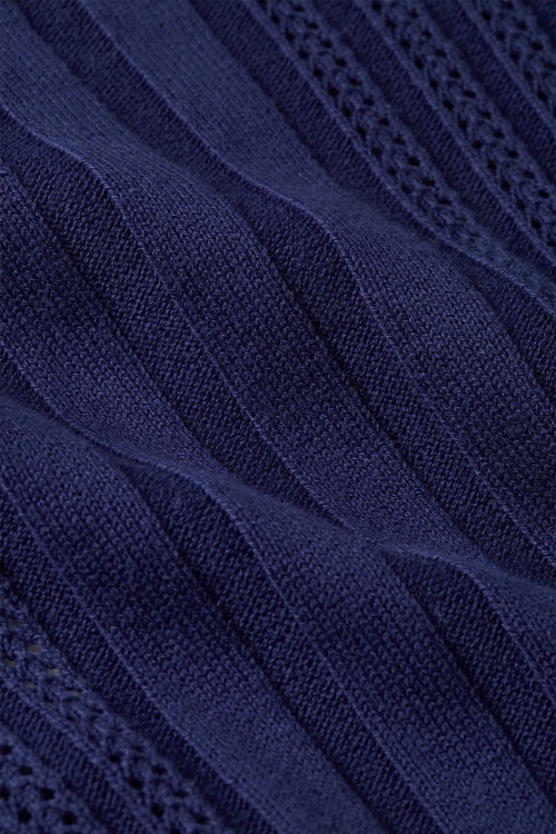 King Louie - Sofie Carmi vest in rhodoniet blauw 3