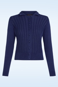 King Louie - Sofie Carmi vest in rhodoniet blauw 2
