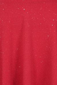 Vintage Chic for Topvintage - Topvintage exclusive ~ Gilly Glitter swing rok in rood 2