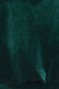 Vintage Chic for Topvintage - Topvintage exclusive ~ Cozy Velvet top in groen 2