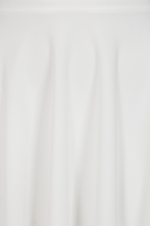 Vintage Chic for Topvintage - Topvintage exclusive ~ Sheila swing rok in gebroken wit 2