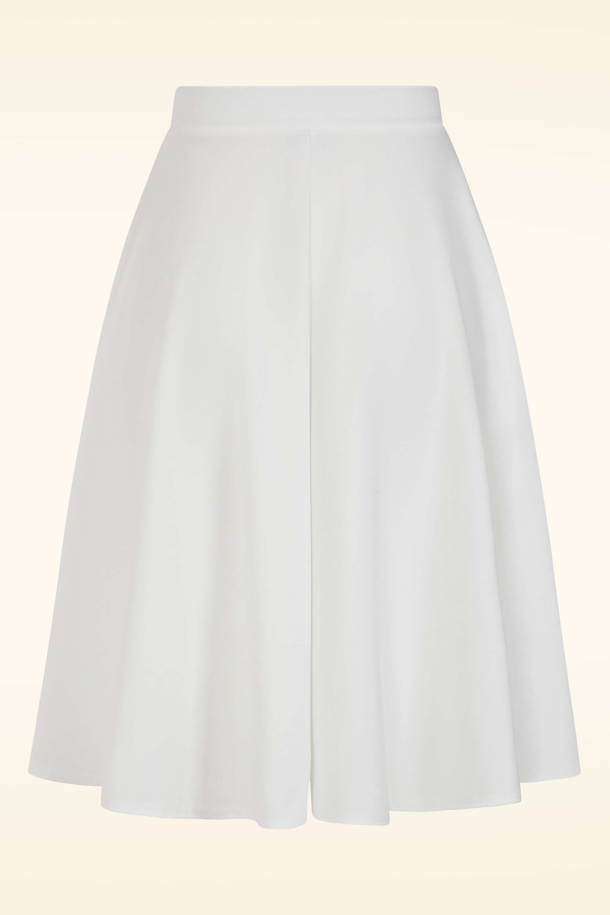 Vintage Chic for Topvintage - Topvintage exclusive ~ Sheila swing rok in gebroken wit 3