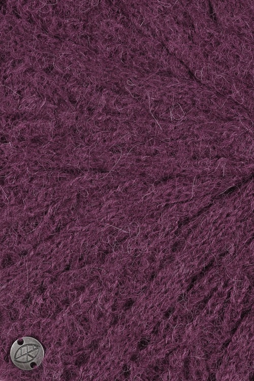 Surkana - Fantasy gebreide baret in pruimpaars 2