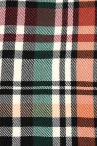 Surkana - Plaid Jacquard sjaal in multi 2