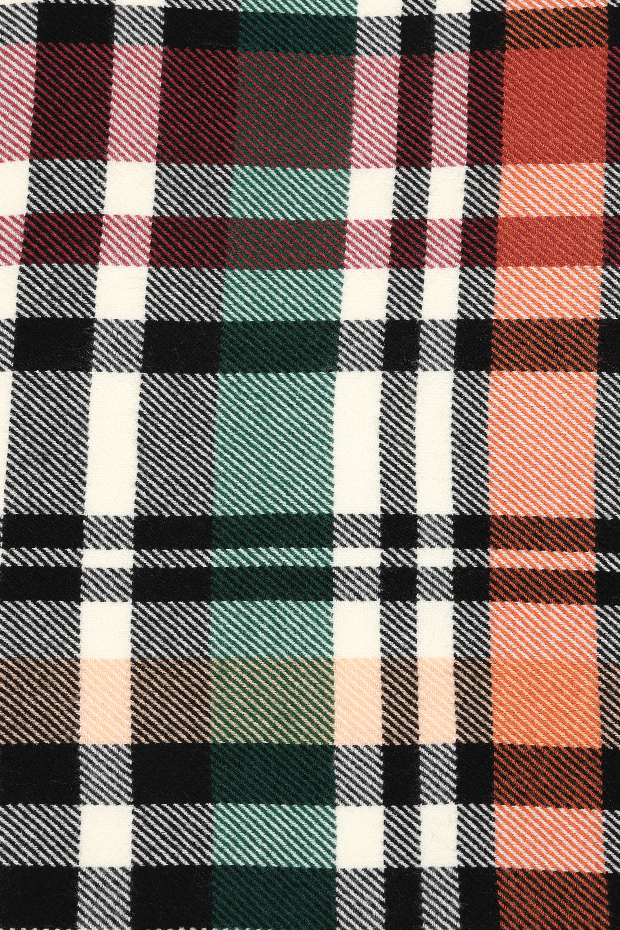 Surkana - Plaid Jacquard sjaal in multi 2