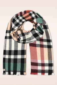 Surkana - Plaid Jacquard sjaal in multi