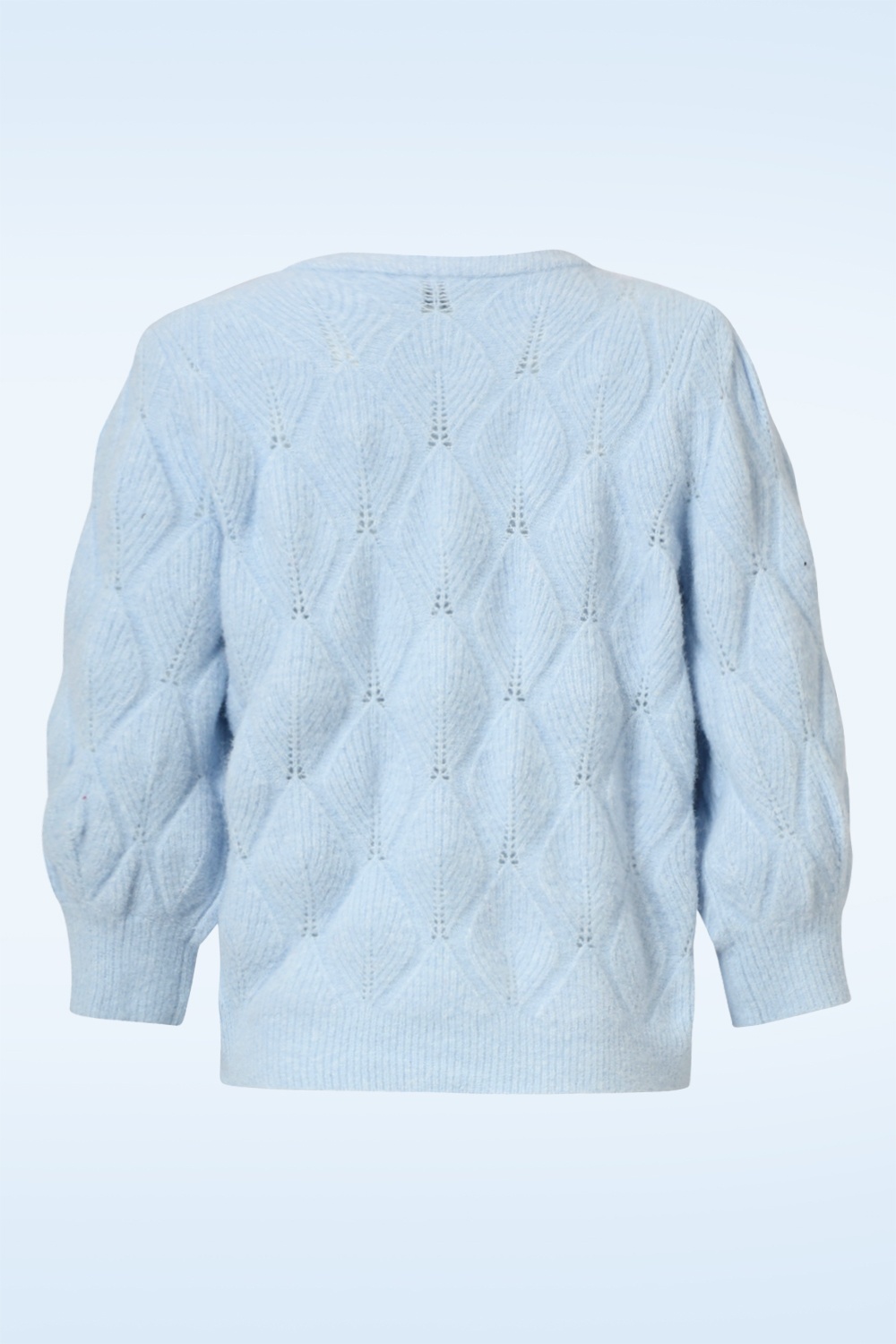 Smashed Lemon - Kyra gebreide sweater in lichtblauw 5