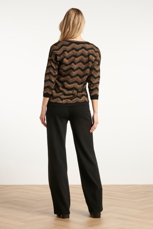 Smashed Lemon - Noah broek in zwart 3