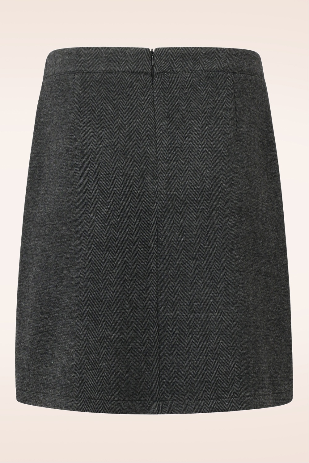 Smashed Lemon - Anna rok in donkergrijs 4