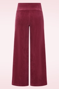 Blutsgeschwister - Jolly Marleen corduroy culotte in Fine Needle Red 3