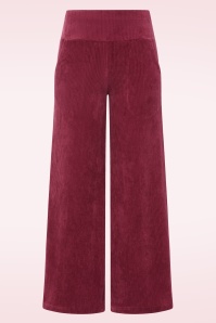 Blutsgeschwister - Jolly Marleen corduroy culotte in Fine Needle Red