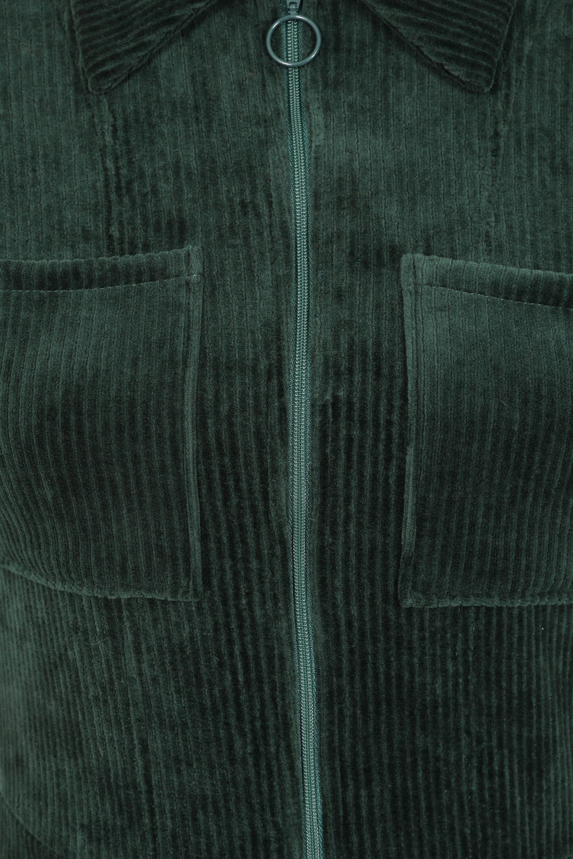 Blutsgeschwister - Jolly Molly corduroy jumpsuit in Fine Needle Green 2