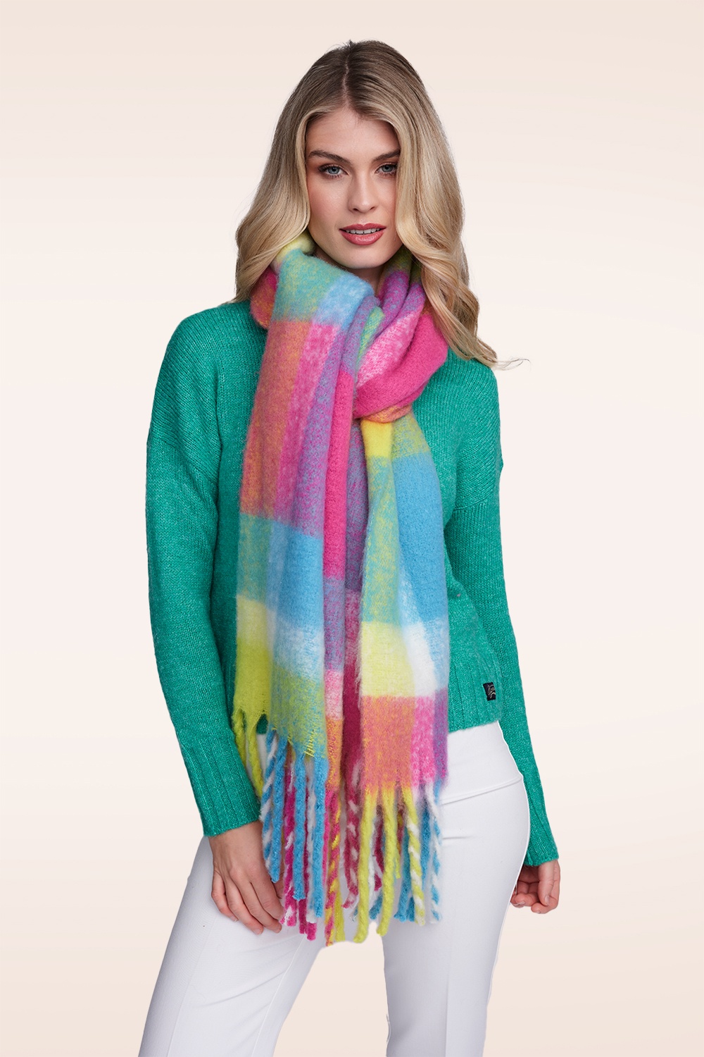 Amici - Emily sjaal in multi 2