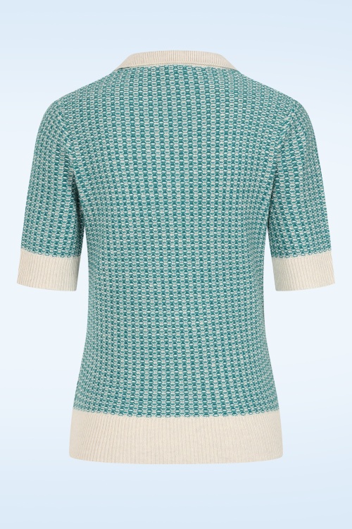 Seasalt - Downwind gebreide top in chalk emulsion 3