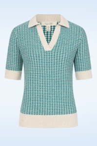 Seasalt - Downwind gebreide top in chalk emulsion