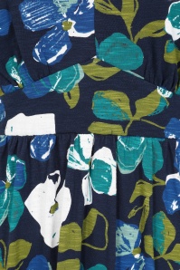 Seasalt - Chateaux midaxi jurk in lamorna bloom maritime 2