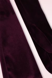 Amici - Victoria Velvet Evening handschoenen in bordeauxrood 2