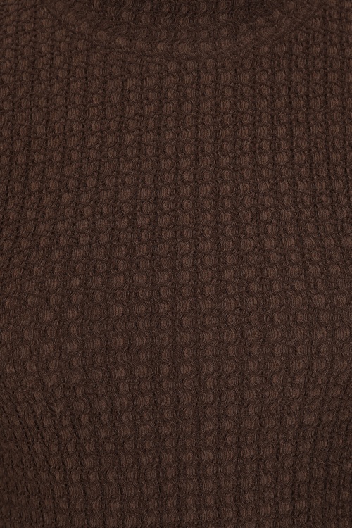 Vintage Chic for Topvintage - Topvintage exclusive ~ Josie top in chocolade  2