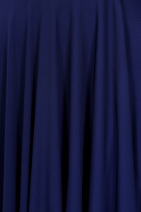 Glamour Bunny - The Gina Lee swing jurk in avondblauw 6