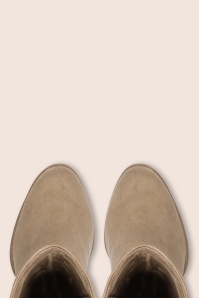 Tamaris - Ina suèdine laarzen in beige 2