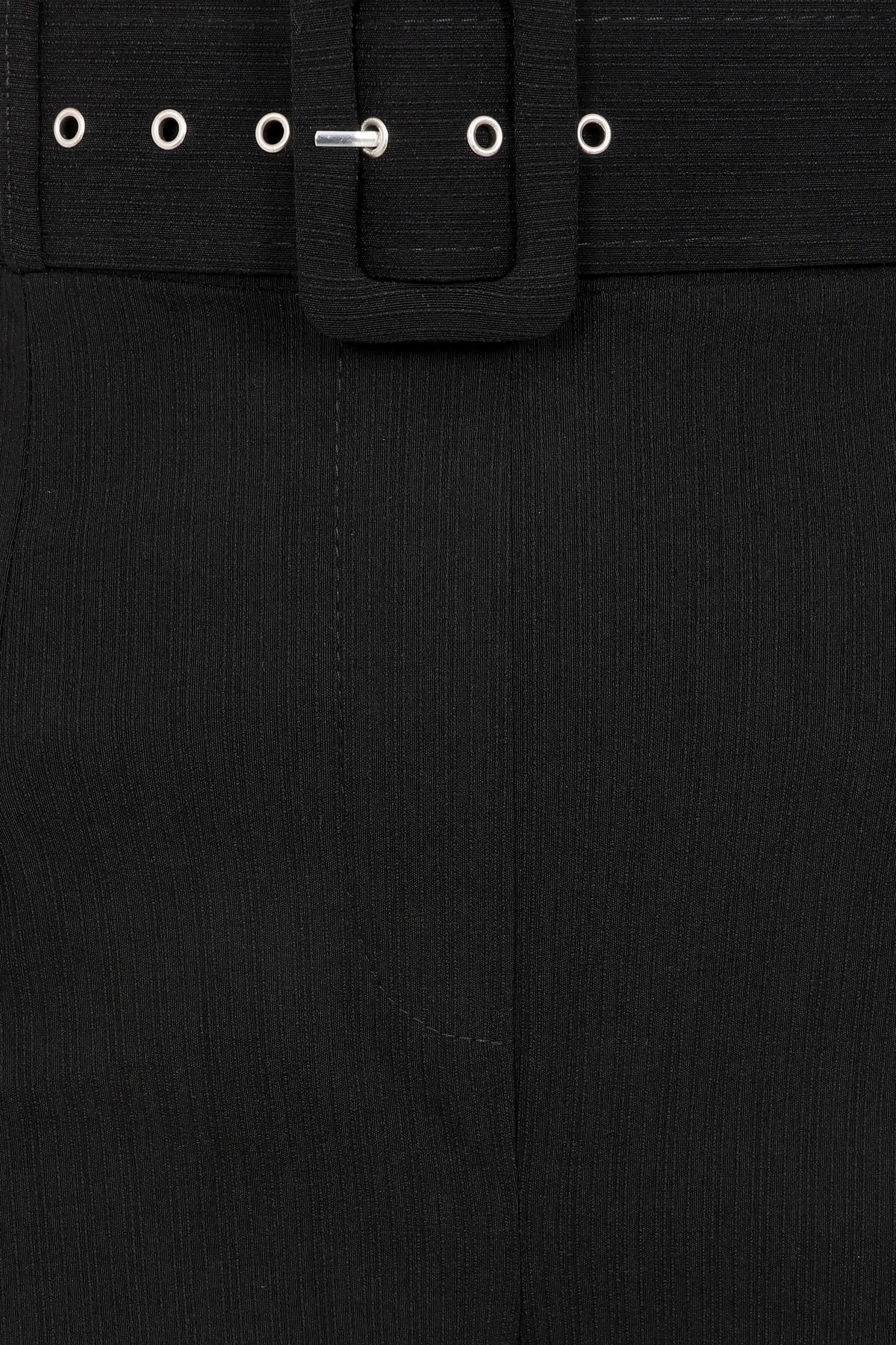 Vintage Chic for Topvintage - Topvintage exclusive ~ Sasha pantalon met structuur in zwart 2