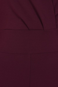 Very Cherry - Emmylou jumpsuit in aubergine 2
