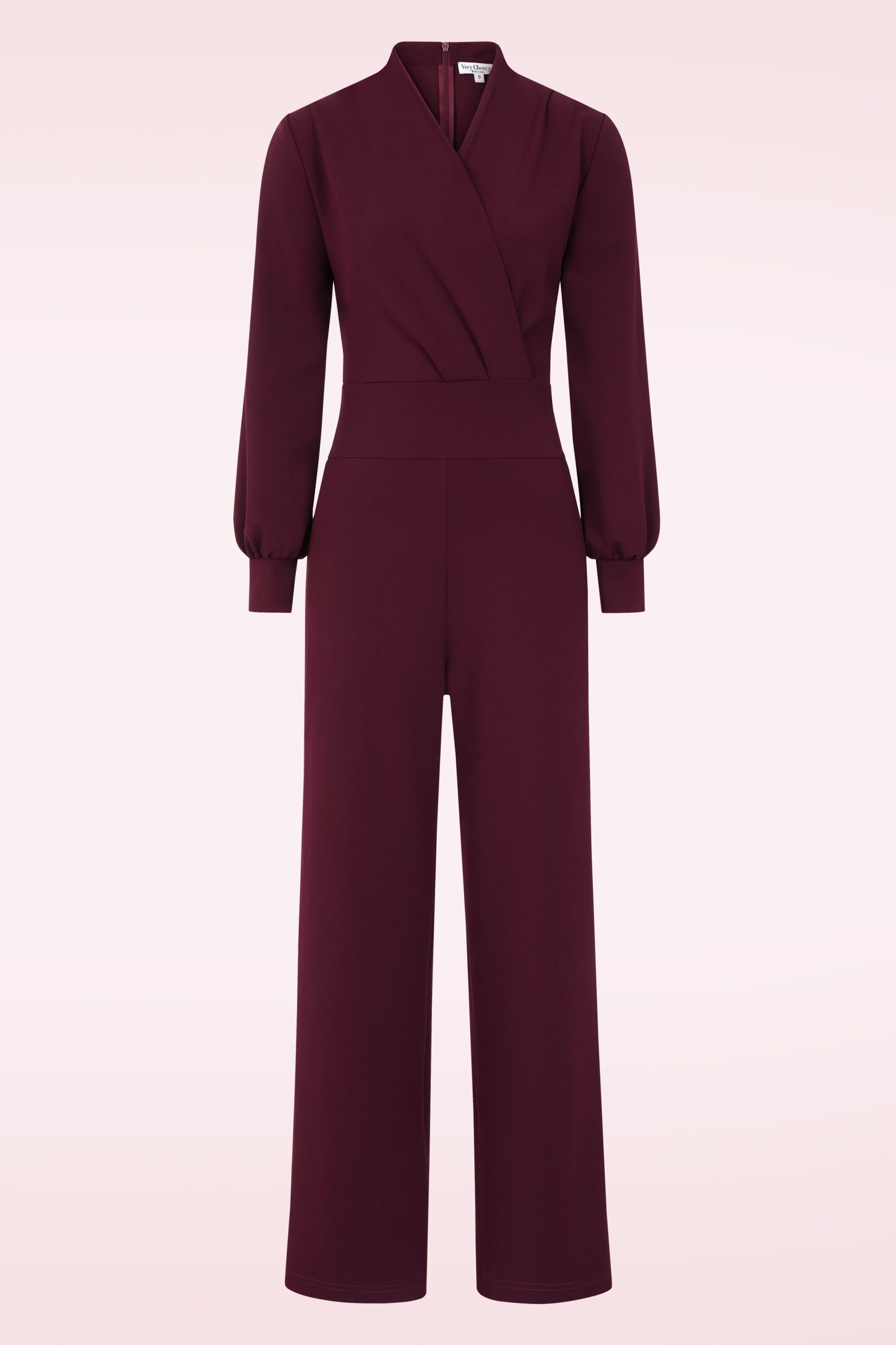 Very Cherry - Emmylou jumpsuit in aubergine