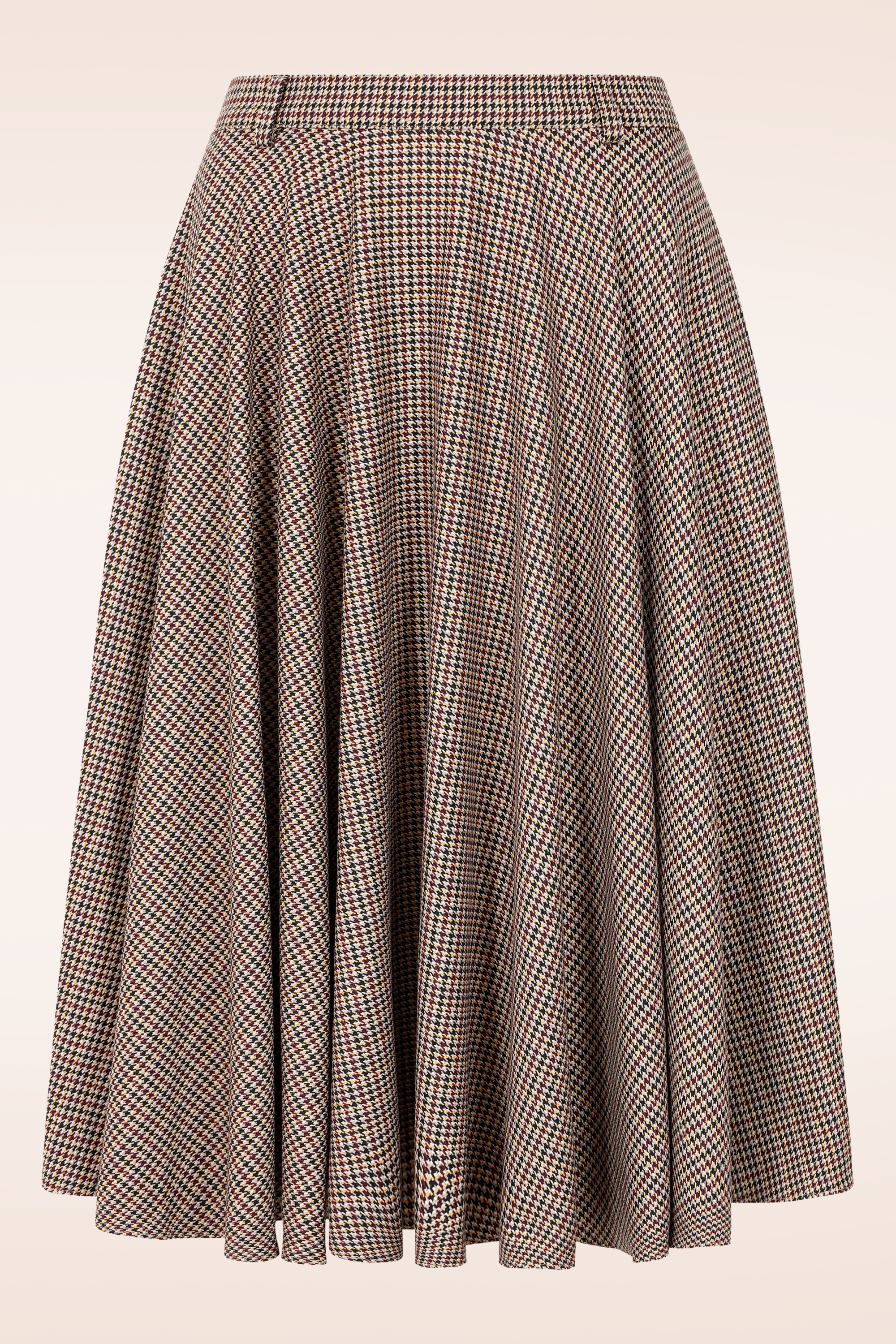 Very Cherry - Circle Checkered swing rok in multi