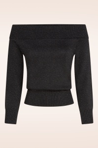 King Louie - Mirta Lapis top in zwart 2