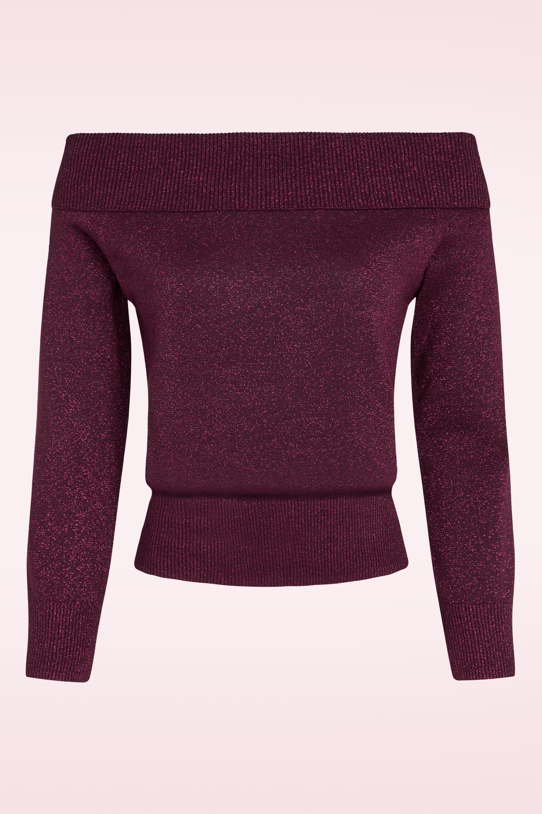 King Louie - Mirta Lapis top in cabernet rood 2