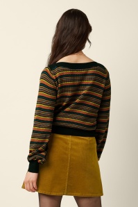 King Louie - Audrey Bell Marielle top in zwart en multi 4