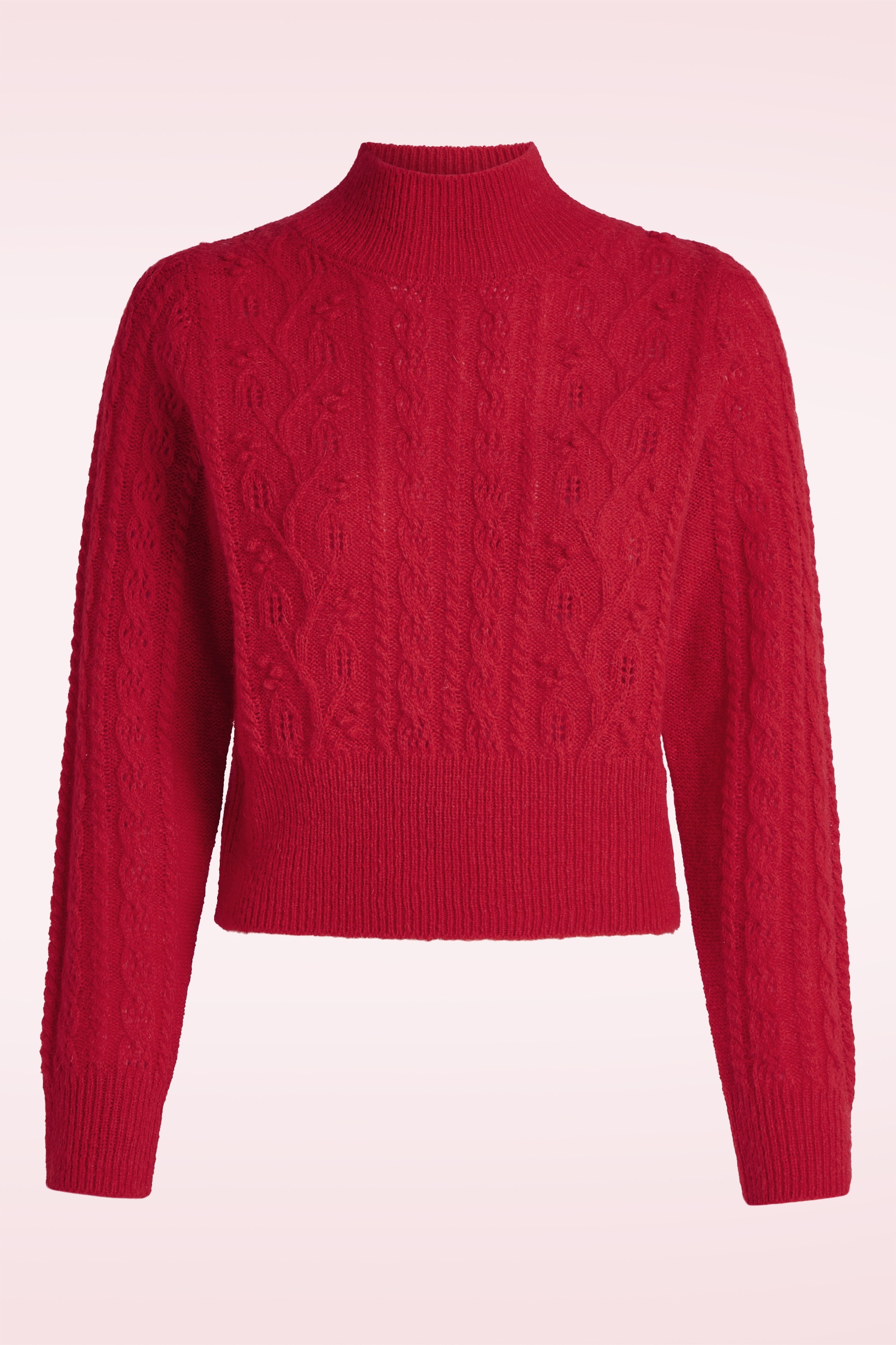 King Louie - Nilde Leon top in vurig rood