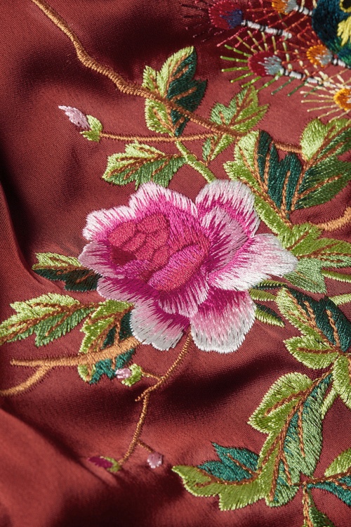 King Louie - Pavonini Reversible bomber jack in Rio rood 5