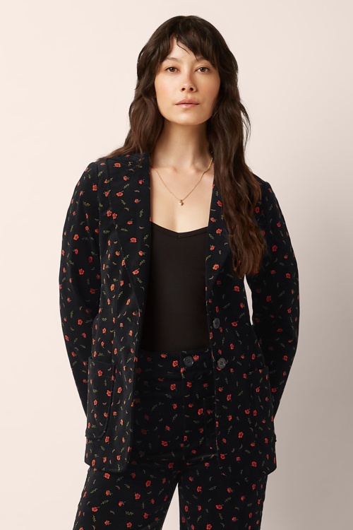 King Louie - Bibi Nival blazer in zwart