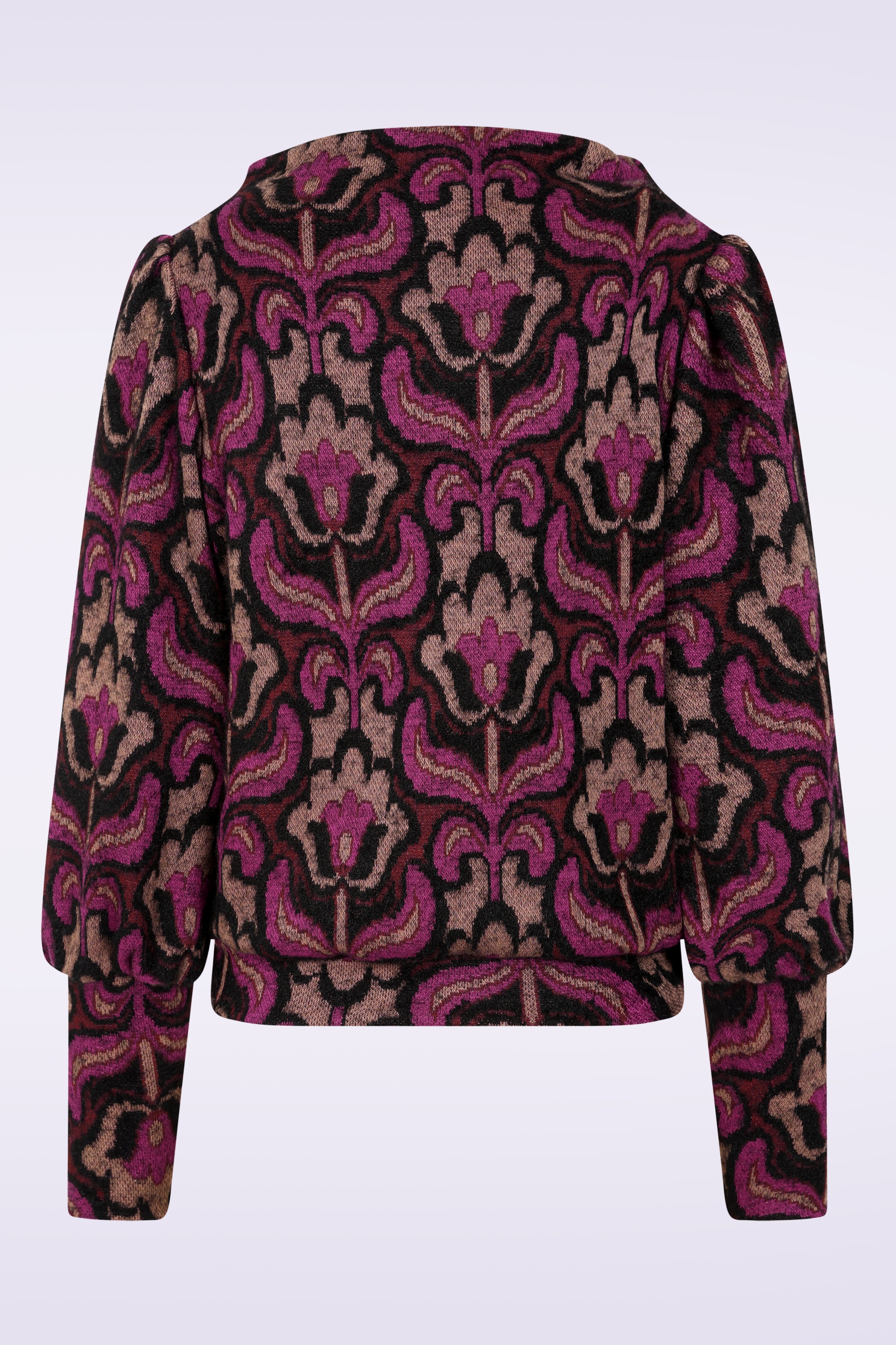 Very Cherry - Maya top in paars en multi 3