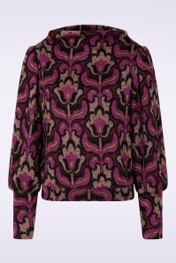 Very Cherry - Maya top in paars en multi