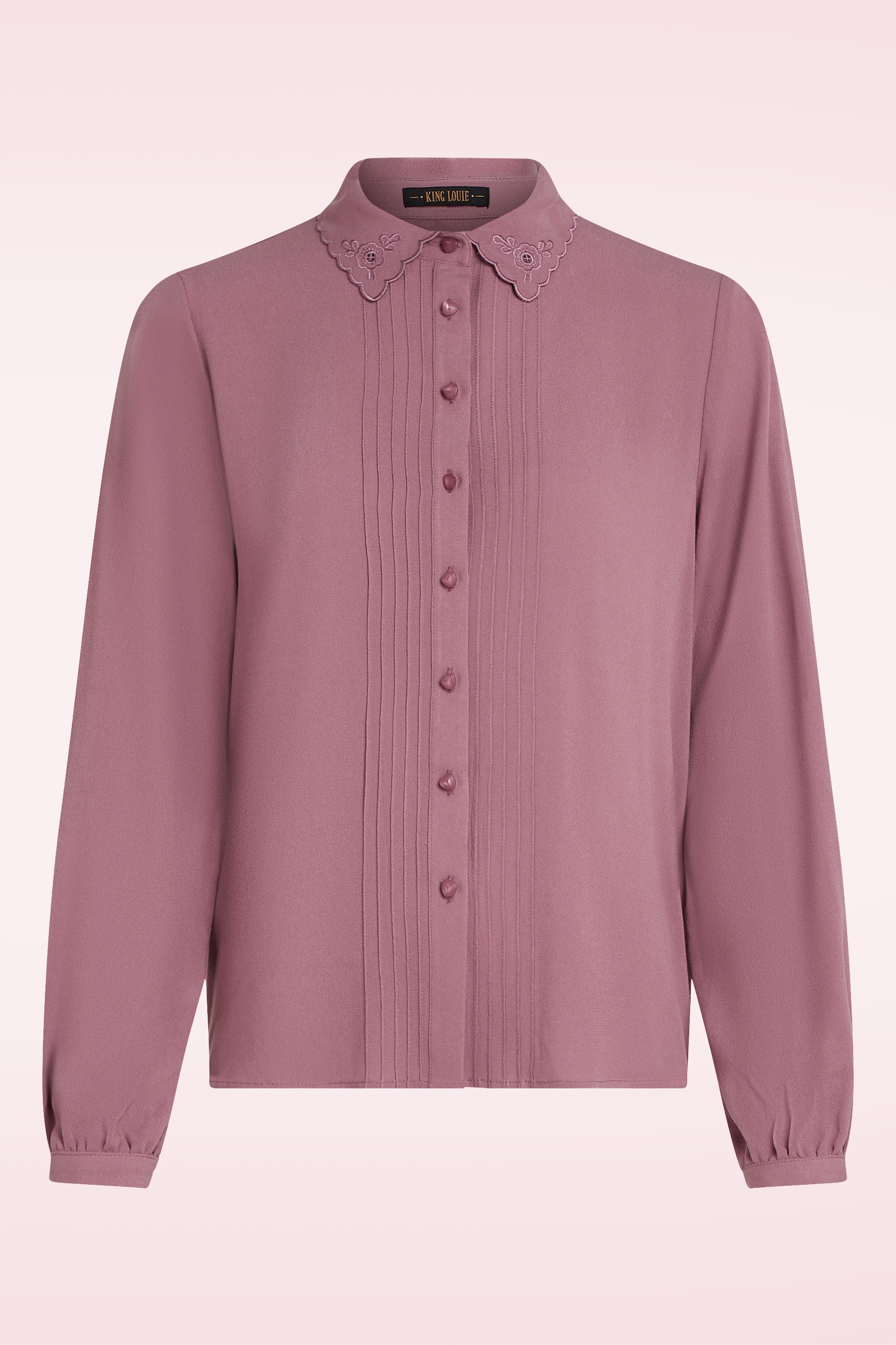 King Louie - Alicia Etha blouse in mesa roze 2
